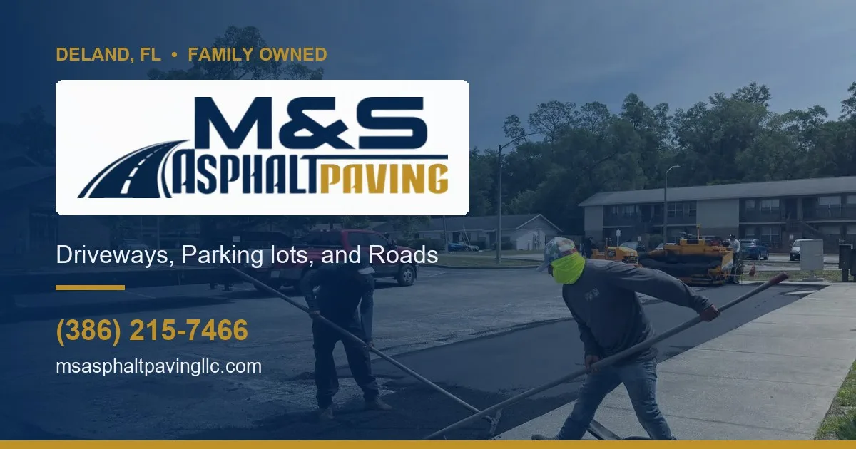 M&S Asphalt Paving social share card